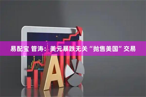 易配宝 管涛：美元暴跌无关“抛售美国”交易